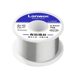 有铅焊锡丝 L-YQ506 重量50g/丝径0.6mm