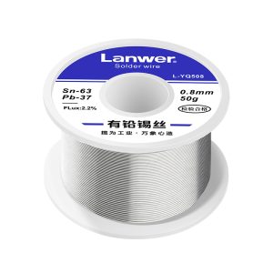有铅焊锡丝 L-YQ508 重量50g/丝径0.8mm