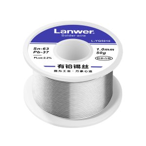 有铅焊锡丝 L-YQ5010 重量50g/丝径1.0mm