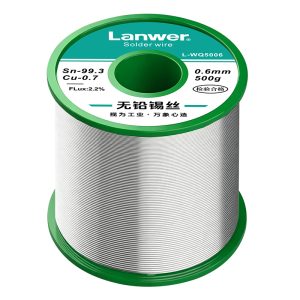 无铅焊锡丝 L-WQ5006 重量500g/丝径0.6mm