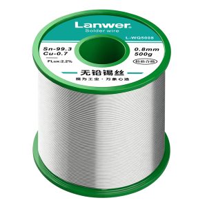 无铅焊锡丝 L-WQ5008 重量500g/丝径0.8mm